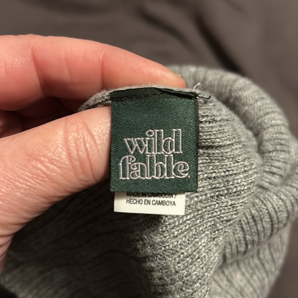 Wild fable gray beanie - Picture 3 of 4